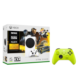 Konsola Xbox Microsoft Xbox Series S DLC + Xbox Series Controller - Electric Volt