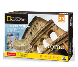 Puzzle do 500 elementów Cubic fun Puzzle 3D National Geographic The Colosseum - DS0976H