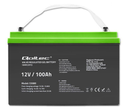 Akumulator do UPS Qoltec Akumulator żelowy 12V 100Ah GEL 29,8kg