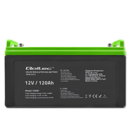 Akumulator do UPS Qoltec Akumulator żelowy | 12V | 120Ah | GEL