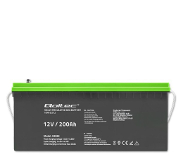 Akumulator do UPS Qoltec Akumulator żelowy 12V 200Ah GEL 59.5kg