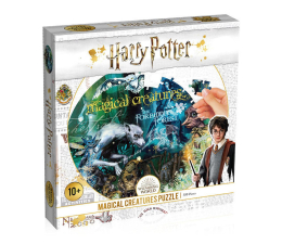 Puzzle 500 - 1000 elementów Winning Moves Puzzle 500 el. Harry Potter Magical Creatures