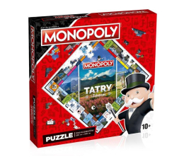Puzzle 1000 - 1500 elementów Winning Moves Puzzle 1000 el. Monopoly Tatry i Zakopane