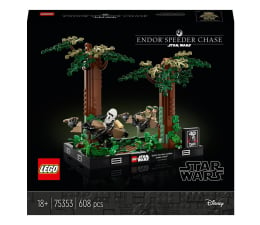 Klocki LEGO® LEGO Star Wars Diorama: Pościg na ścigaczu przez Endor™ 75353