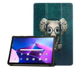 Etui na tablet Tech-Protect SmartCase do Lenovo Tab M10 Plus (3. Gen) happy elephant