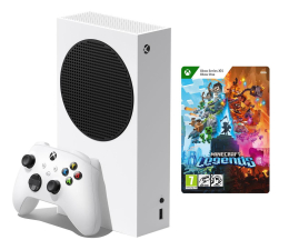 Konsola Xbox Microsoft Xbox Series S + Minecraft Legends