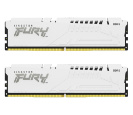 Pamięć RAM DDR5 Kingston FURY 32GB (2x16GB) 5200MHz CL40 Beast White XMP