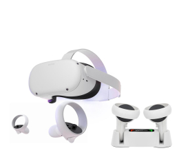 Gogle VR Oculus Oculus Quest 2 - 128 GB + Ładowarka SMOKE MARACA