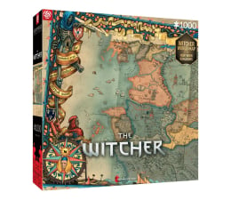 Pozostałe gadżety dla gracza Merch Gaming Puzzle: The Witcher 3 The Northern Kingdoms Puzzles 1