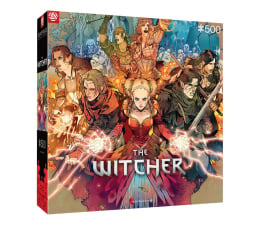 Puzzle z gier Merch Gaming Puzzle: The Witcher Scoia'tael Puzzles 500