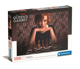 Puzzle 1000 - 1500 elementów Clementoni Gambit Królowej 1000 el. 39697