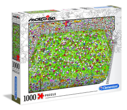 Puzzle 1000 - 1500 elementów Clementoni Puzzle Mordillo Mecz