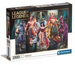 Puzzle 1000 - 1500 elementów Clementoni Puzzle League of legends 1000 el.