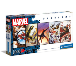 Puzzle 1000 - 1500 elementów Clementoni Panorama Marvel 1000 el. 39611