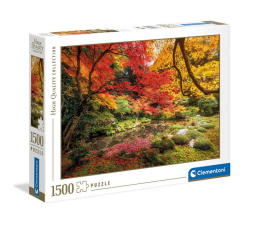 Puzzle 1000 - 1500 elementów Clementoni High Quality Collection Jesienny park 1500 el. 31820
