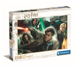 Puzzle 1000 - 1500 elementów Clementoni Harry Potter 1500 el. 31690