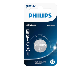 Bateria i akumulatorek Philips Lithium button cell CR2016 (1szt)