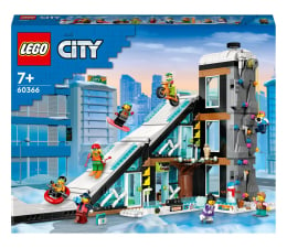 Klocki LEGO® LEGO City 60366 Centrum narciarskie i wspinaczkowe