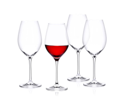 Naczynie do serwowania napojów DUKA ASPEN zestaw 4 kieliszków 47cl do wina czerwonego