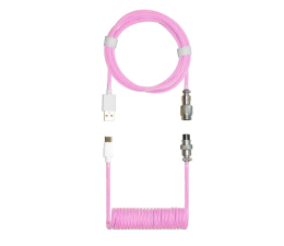 Kable do klawiatur Cooler Master Coiled Cable (Candy Magenta)