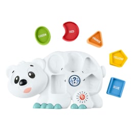 Zabawka dla małych dzieci Fisher-Price Linkimals Edukacyjny Niedźwiedź polarny