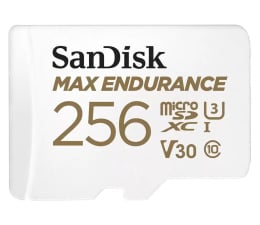 Karta pamięci microSD SanDisk 256GB microSDXC Max Endurance UHS-I U3 V30