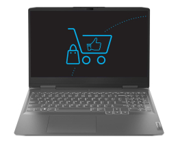 Notebook / Laptop 15,6" Lenovo LOQ 15 i5-12450H/16GB/512/RTX4060 144Hz
