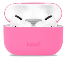 Etui na słuchawki Holdit Silicone Case AirPods Pro 1&2 Bright Pink