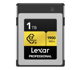 Karta pamięci CFexpress Lexar 1TB Professional Type B GOLD 1900MB/s