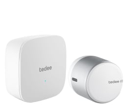 Zestaw Smart Home Gerda Zamek elektroniczny Tedee GO + Bridge