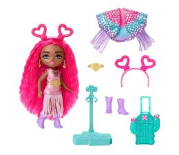 Lalka i akcesoria Barbie Extra Fly Minis Lalka Hippie z ubrankami pustynnymi