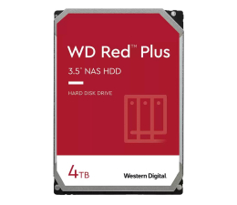 Dysk HDD WD RED PLUS 4TB 5400obr. 256MB