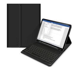 Etui na tablet Tech-Protect SmartCase Pen do iPad Air (4.|5. gen.) + keyboard black