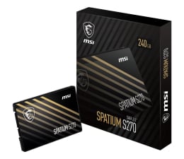 Dysk SSD MSI 240GB 2,5" SATA SSD Spatium S270
