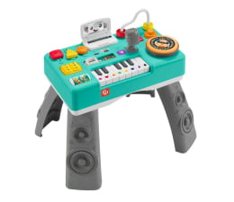 Zabawka dla małych dzieci Fisher-Price Ucz się i śmiej! Muzyczny Stolik DJ-a