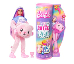 Lalka i akcesoria Barbie Cutie Reveal Lalka Miś Seria Słodkie stylizacje