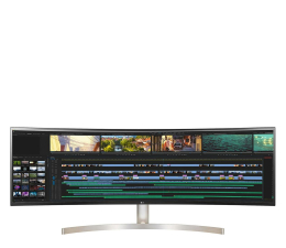 Monitor LED 32" i większy LG UltraWide 49GR85DC-B 5K