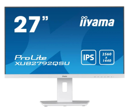 Monitor LED 27" iiyama Prolite XUB2792QSU-W5 Biały
