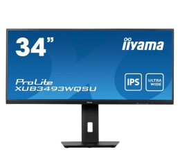 Monitor LED 32" i większy iiyama Prolite XUB3493WQSU-B5