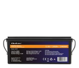 Akumulator LifePo4 Qoltec Akumulator LiFePO4 12.8V 200Ah 2560Wh BMS