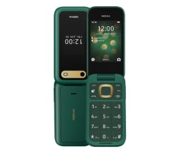 Smartfon / Telefon Nokia 2660 4G Flip Zielony + Stacja Ładująca