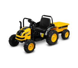 Pojazd na akumulator Toyz Traktor z przyczepą Hector Yellow