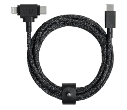 Kabel Lightning Native Union Belt Universal Cable USB-A–micro-USB/Lightning/USB-C cosmos
