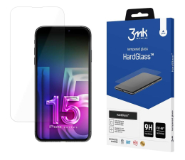 Folia / szkło na smartfon 3mk HardGlass do iPhone 15 Pro Max