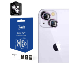 Folia / szkło na smartfon 3mk Lens Protection Pro do iPhone 15 Pink