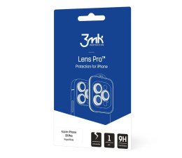 Folia / szkło na smartfon 3mk Lens Protection Pro do iPhone 15 Pro Max Royal Blue