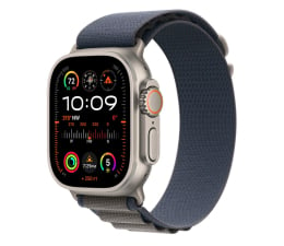 Smartwatch LTE Apple Watch Ultra 2 Titanium/Blue Alpine Loop M LTE