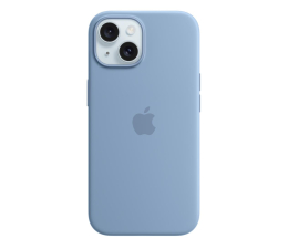 Etui / obudowa na smartfona Apple Silikonowe etui MagSafe iPhone 15 zim. błękit