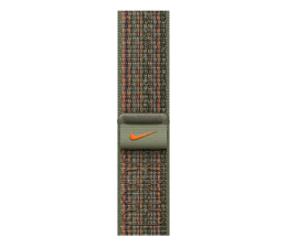 Pasek do smartwatchy Apple Opaska sportowa Nike 45 mm zielony/pomarańcz