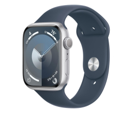 Smartwatch Apple Watch 9 45/Silver Aluminum/Storm Blue Sport Band S/M GPS